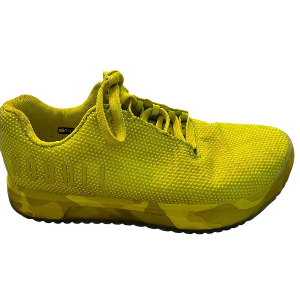 NOBULL Neon Yellow Camo Impact Trainers‎